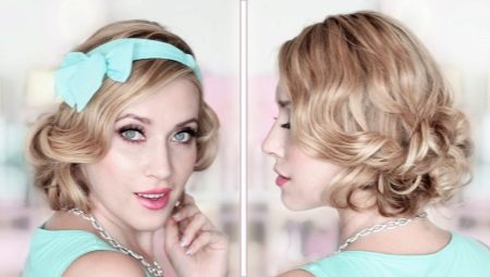 How to quickly make a beautiful hairstyle on a bob?