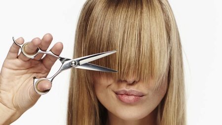 How to cut your bangs?