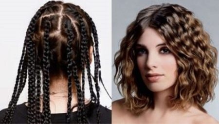 How to make curls with braids?