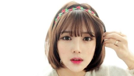 Korean bangs: features and technique