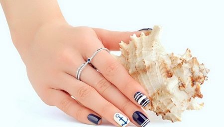 Vacation manicure: original ideas