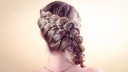 Braiding patterns from 4 strands