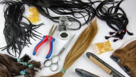 Choosing tools and materials for hair extension