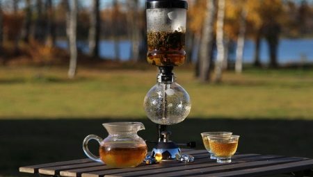 Choosing a siphon for tea and coffee