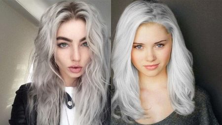 Ash-colored hair dyes: who are they going to and how to dye them?