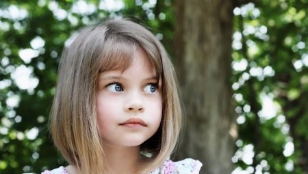 Fashionable haircuts for girls 7-9 years old