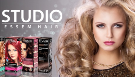 Description of Studio hair dyes and the subtleties of their use