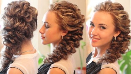Hairstyles with elastic bands for long hair