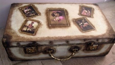 Suitcase decoupage: original ideas and design instructions