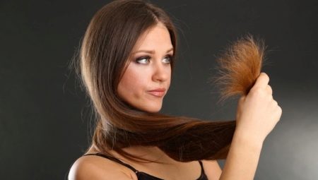 How do I trim the ends of my hair?
