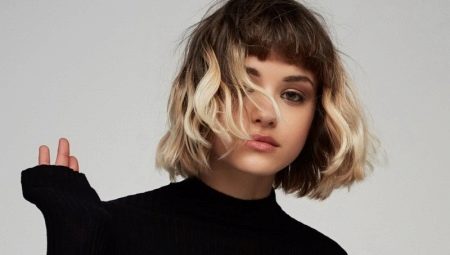 Ombre for dark short hair: features and technique