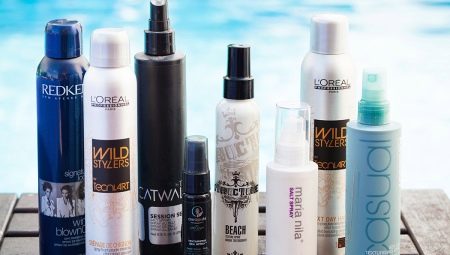 Hair styling spray: subtleties of choice and application
