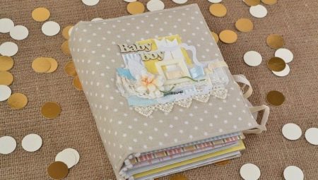 Albums for boys in scrapbooking technique