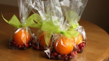 How beautiful to present tangerines?