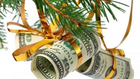 How to give money for the New Year in an original way?