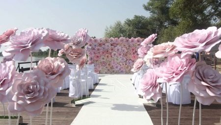 How to make flowers from isolon?
