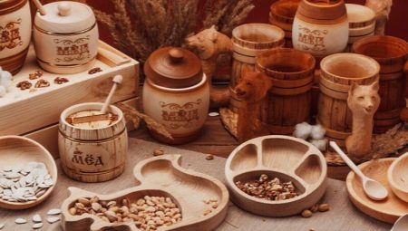 Wooden dishes: origin, types, operation and care