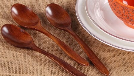 Cuillères en bois: caractéristiques et entretien