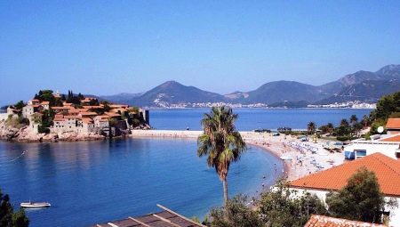 Attractions of the city of Budva in Montenegro