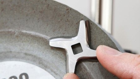 How to sharpen a meat grinder knife?