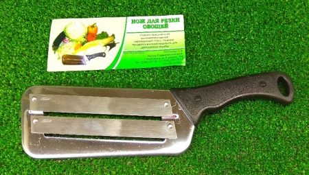 Cabbage shredder knife: features, selection and rules of use