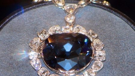 Features and history of the Hope diamond