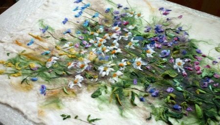 Features of wet wool felting