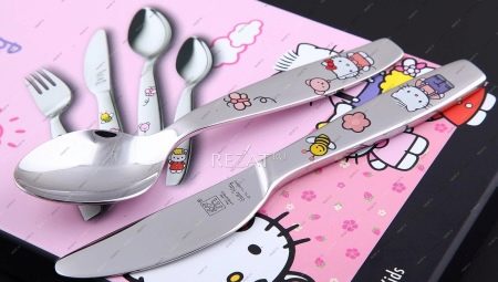Caractéristiques du choix des couverts pour enfants