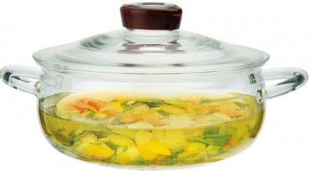 Pots en verre : types, caractéristiques de choix et d'utilisation
