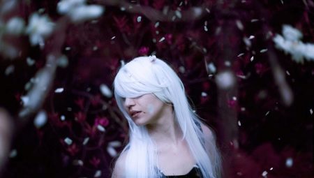 White hair color: who suits and how to dye without yellowness?