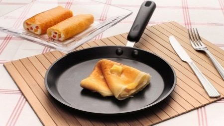Pancake pans for induction hob