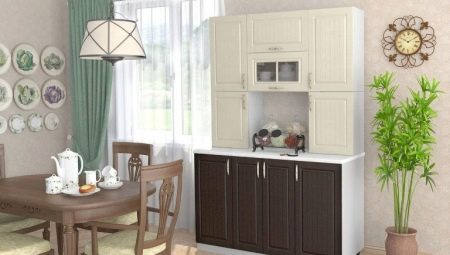Kitchen buffet: types, selection and recommendations for placement