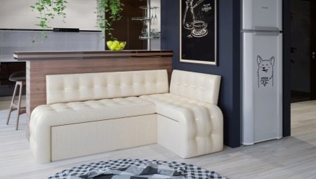 Sofas with a berth in the kitchen: types and tips for choosing