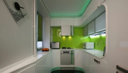 Kitchen on the loggia: features and design methods