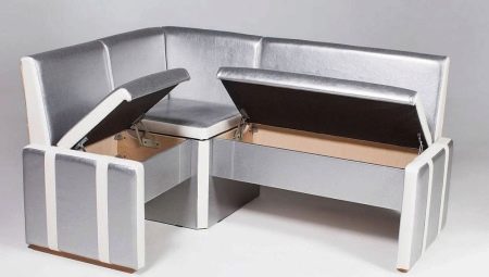 Kitchen corners without a table: what are they and how to choose them?