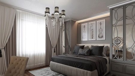 Neoclassical bedroom decoration