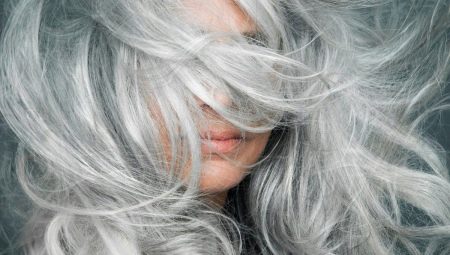 Couleur des cheveux gris: nuances, sélection de peinture, conseils pour la teinture