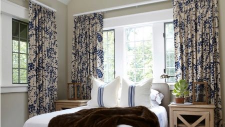 Curtains for a small bedroom: varieties and recommendations for choosing