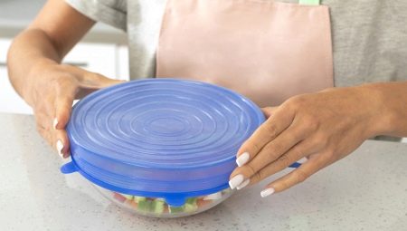Silicone stretch lids for cookware: description and purpose