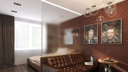 Bedrooms-living rooms 19-20 sq. m: design and zoning options