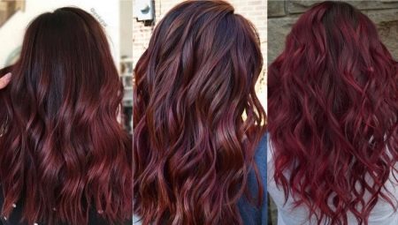 Couleur de cheveux de vin: nuances, choix et soins