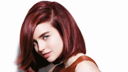 Cherry hair color: shades, tips for choosing a coloring agent and care