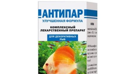 Antipar for fish: description and instructions for use