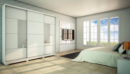 White wardrobes in the bedroom: varieties, choice and care