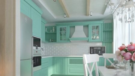 Mint kitchen interior design