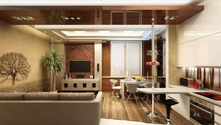 Kitchen-living room design 30 sq. m: projects and design tips
