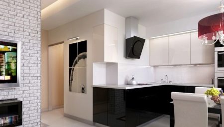 Kitchen design with ventilation box
