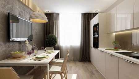 Rectangular kitchen design