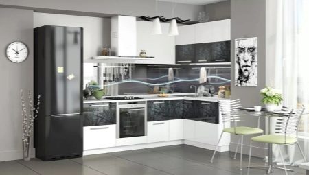 Conception de cuisine d'angle