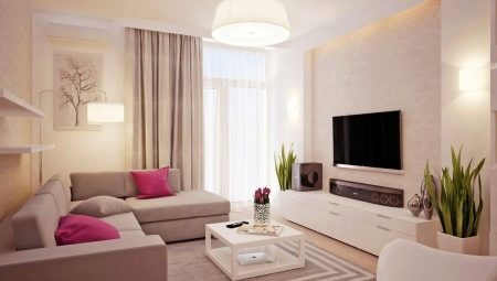 Small living room interior: modern design ideas